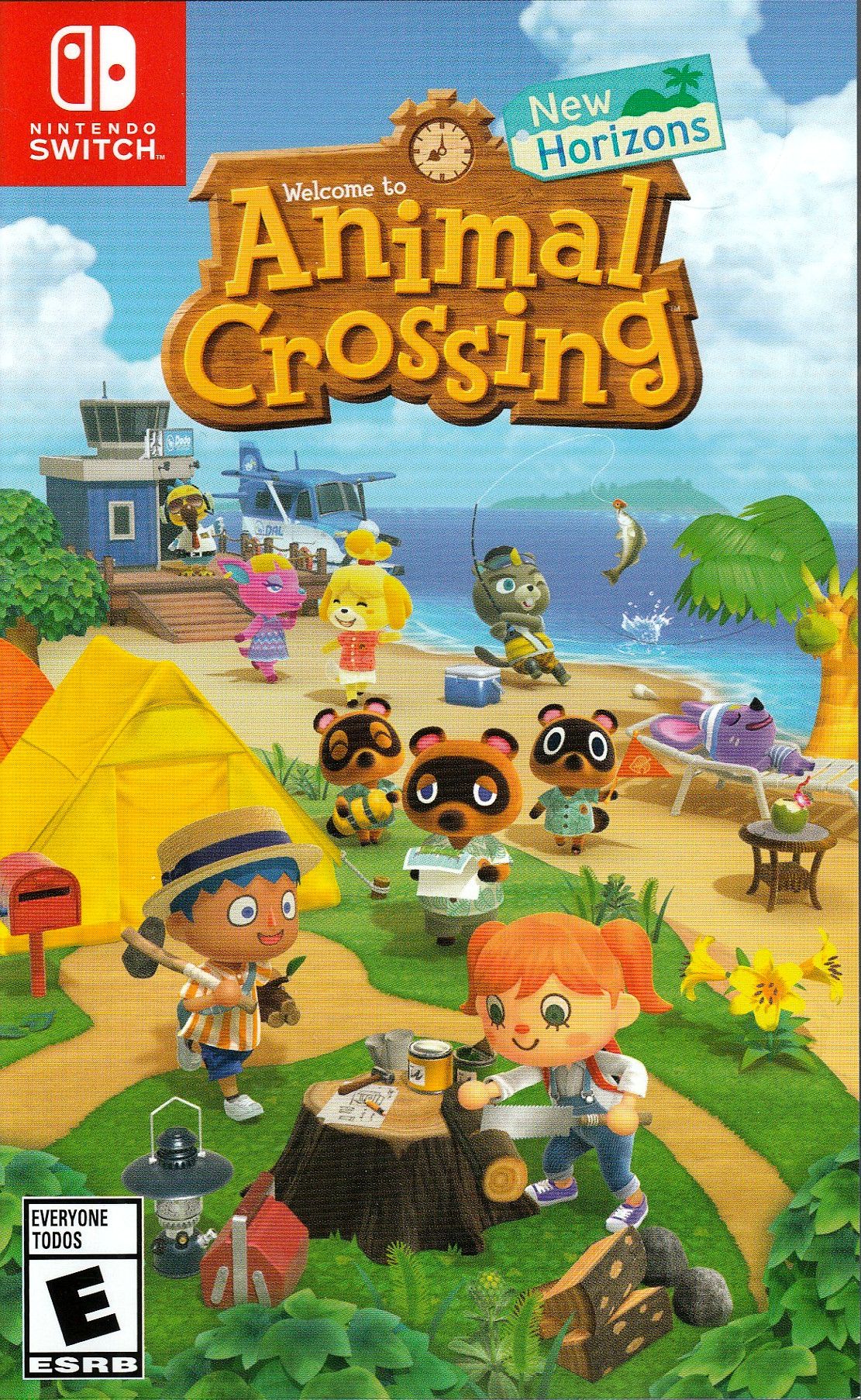 Animal Crossing: New Horizons box art