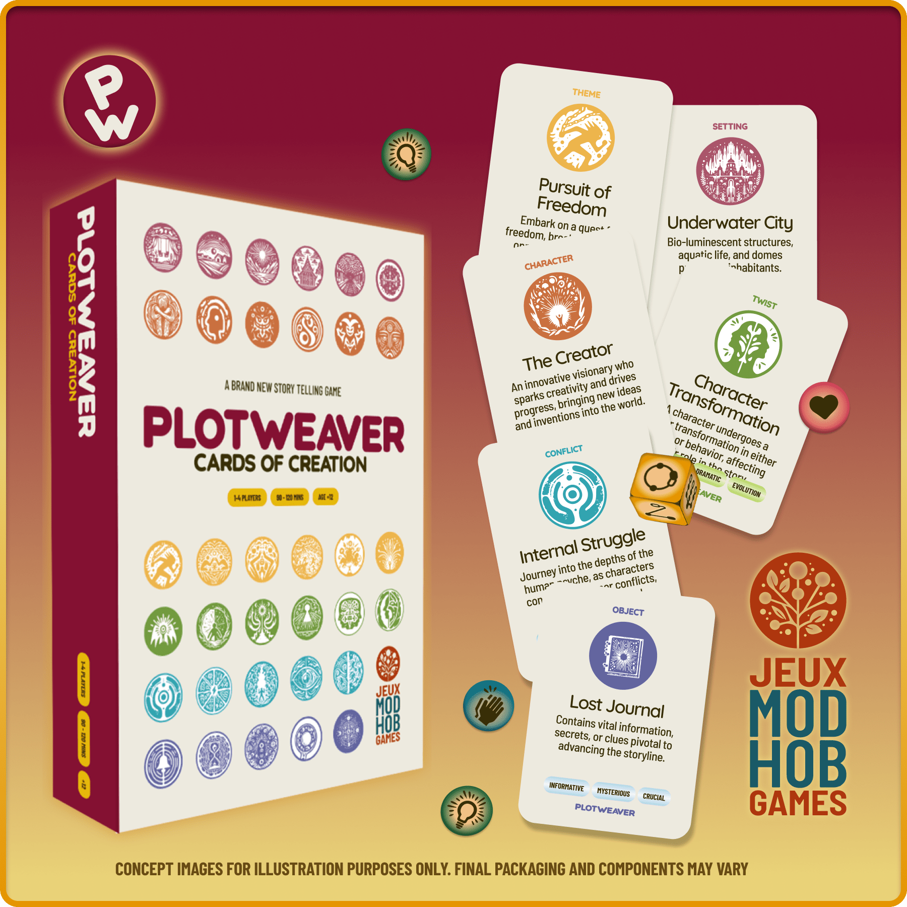 PlotWeaver: Cards of Creation cover art
