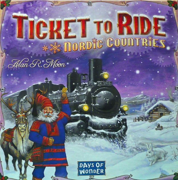1x Ticket to Ride Nordic Countries Board Games for sale online