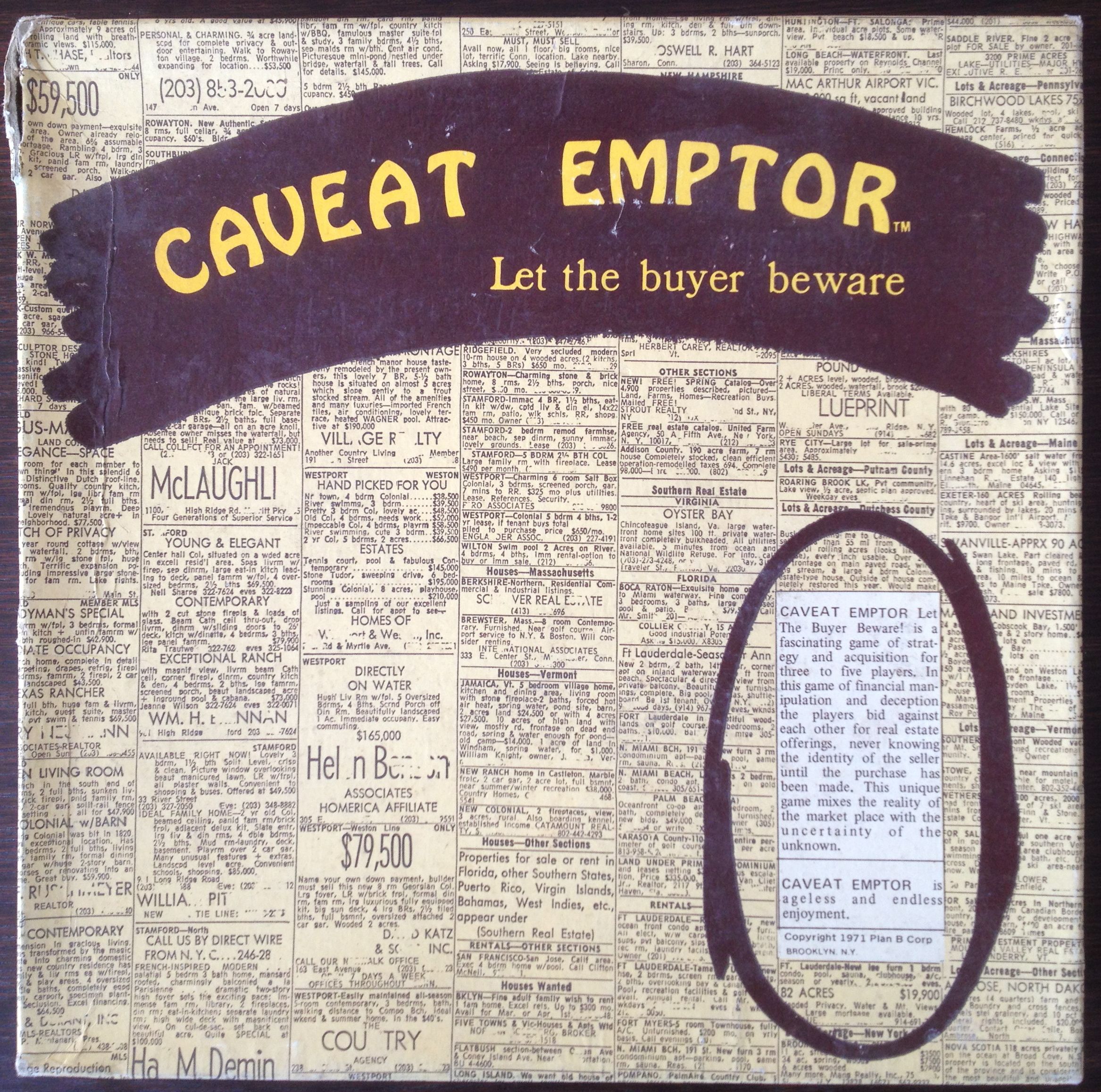 Caveat Emptor