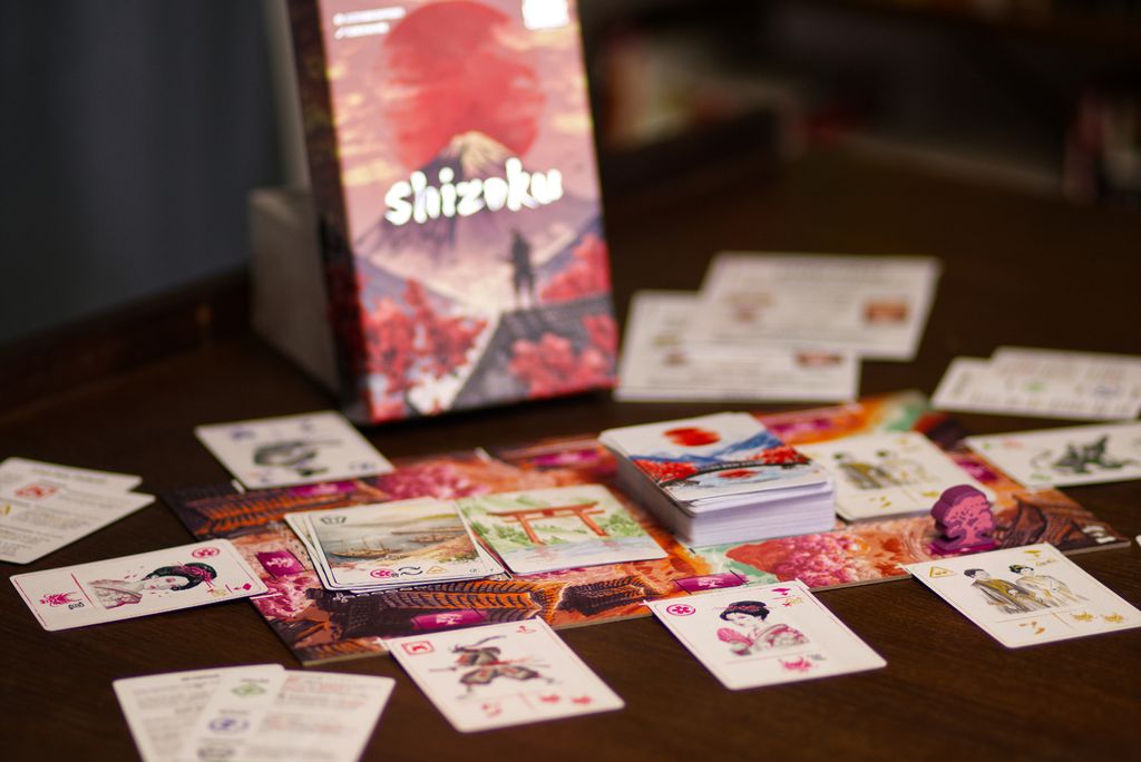 Illustration 6 de Shizoku | A tactical card game of honour and betrayal