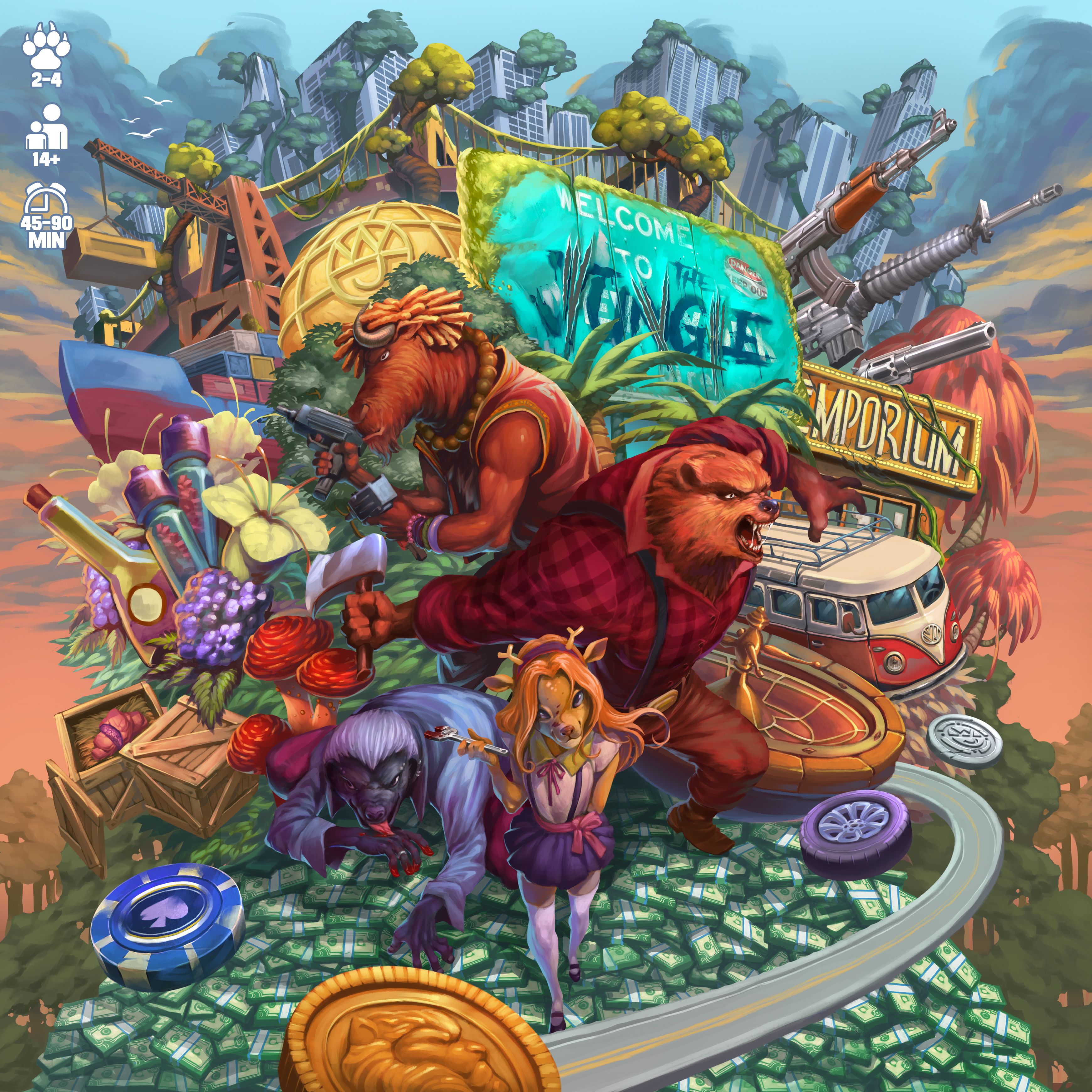 Welcome to the Jungle box art
