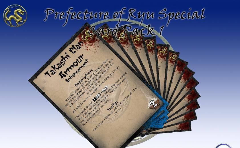 Bushido: Prefecture of Ryu Special Card Pack 1
