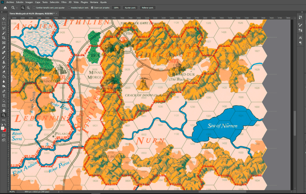 newly graphics for the game (map, cards, counters) | War of the Ring