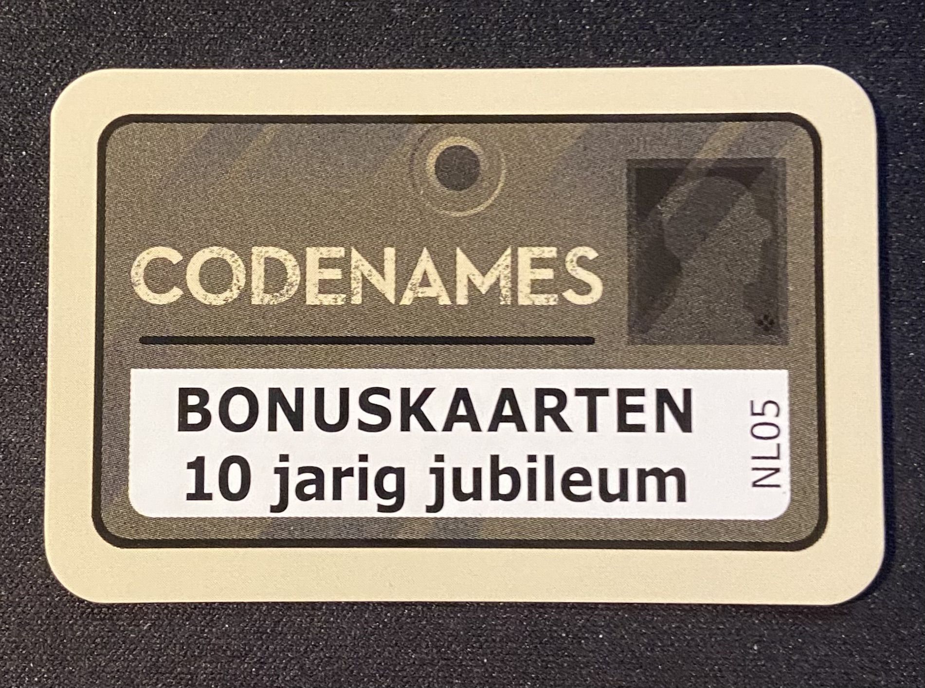 Codenames: 10 jarig Jubileum bonus set 2020 NL