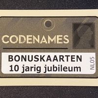 Codenames: 10 jarig Jubileum bonus set 2020 NL