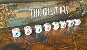 The Great War: Commands and Colours Dice Set