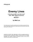 RPG Item: RTKM2-05: Enemy Lines