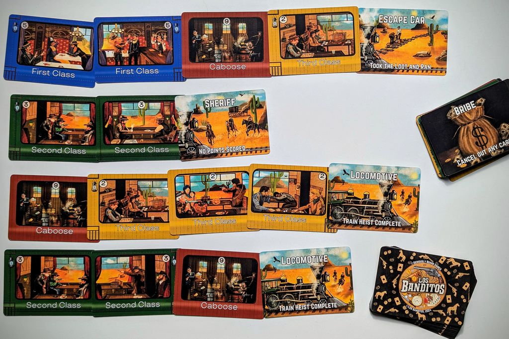 Illustration 7 de Los Banditos: The Train Heist Card Game