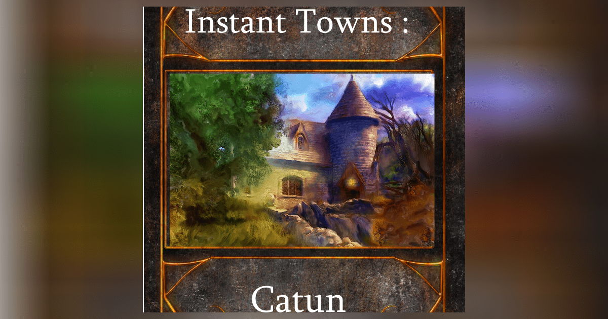 Instant Towns 7: Catun | RPG Item | BoardGameGeek