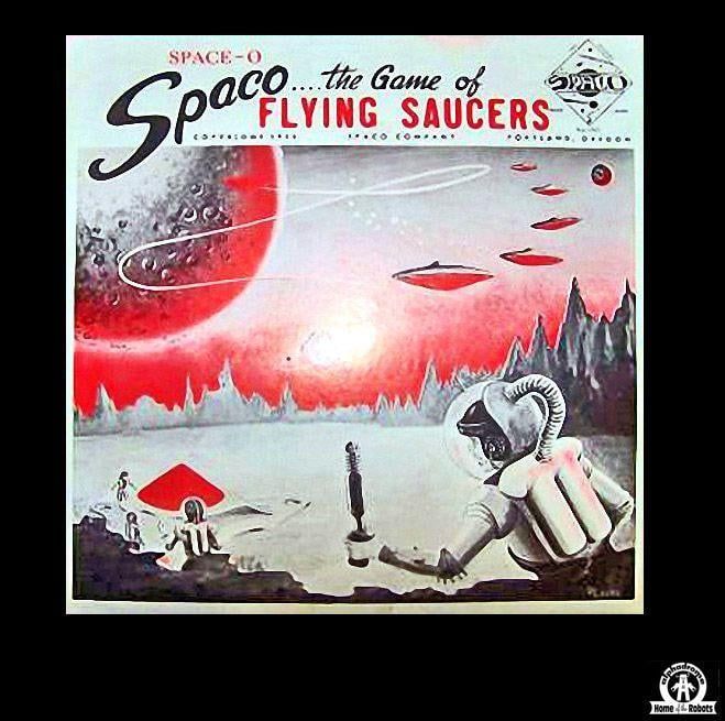 Cover art for Spaco ...the Game of Flying Saucers