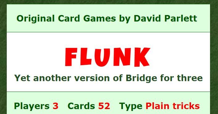 Flunk | Board Game | BoardGameGeek