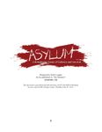 RPG Item: Asylum: A Roleplaying Game of Violence and Survival