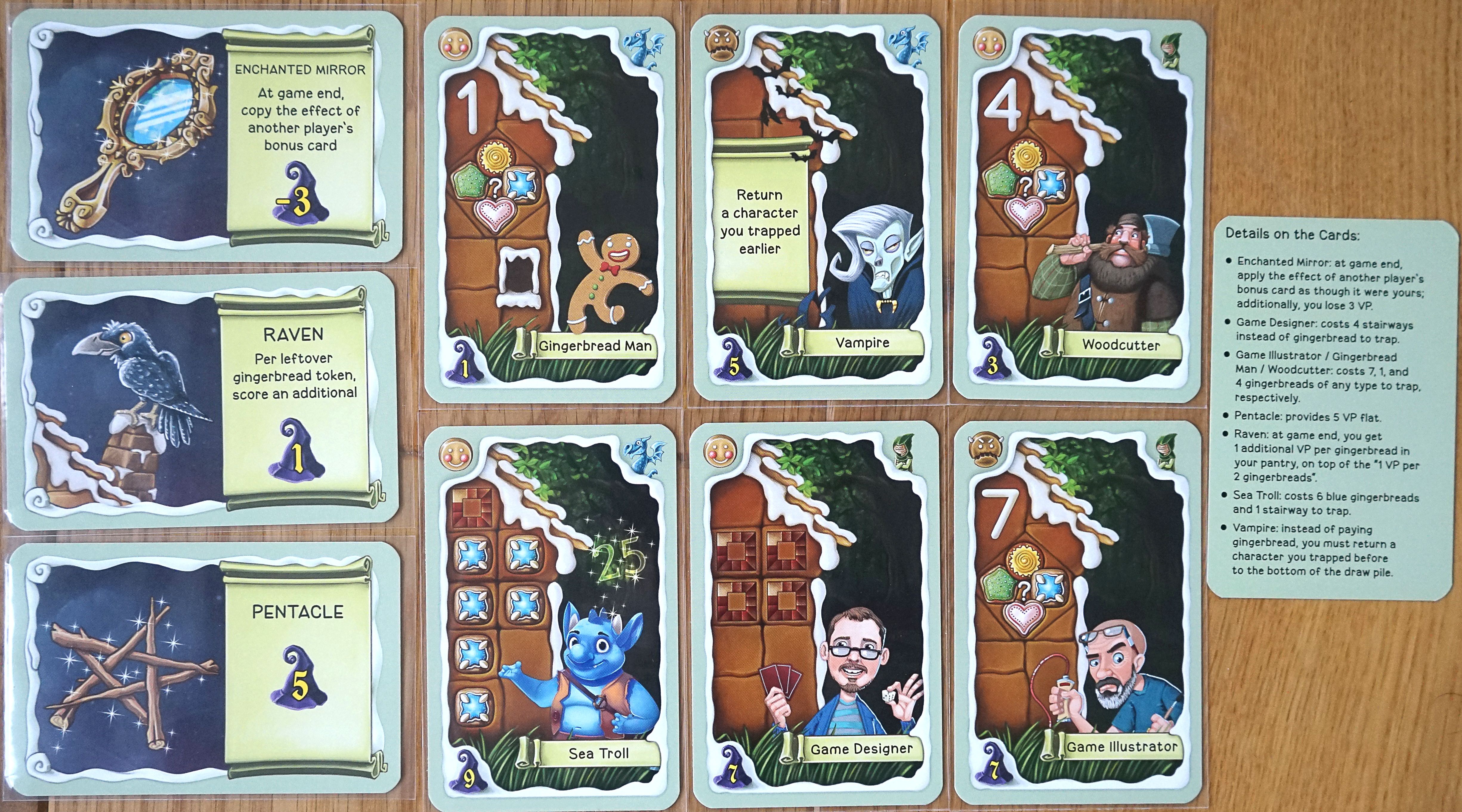 Gingerbread House: Spiel 2018 Promo Cards