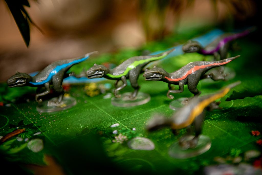 "Raptor Race" @BoardGameColors