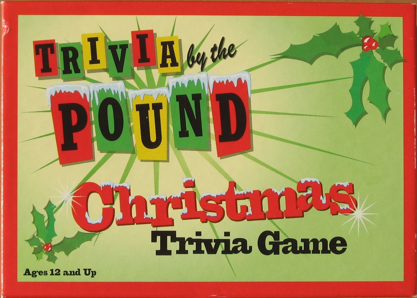 Trivia by the Pound: Christmas Trivia Game box art