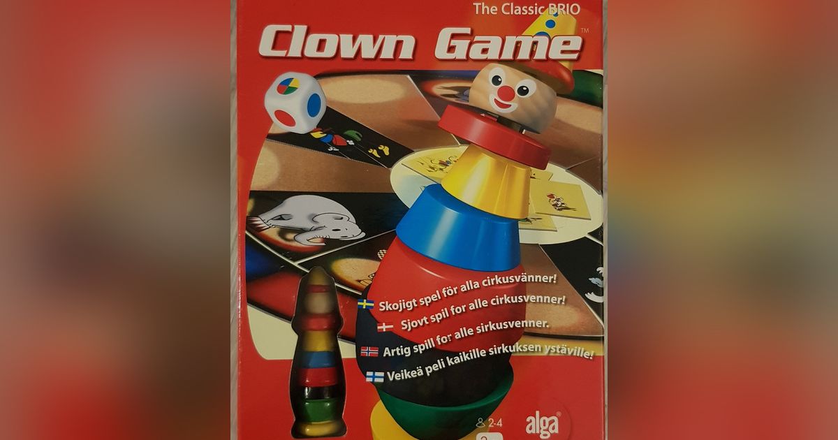 Brio stacking clown online