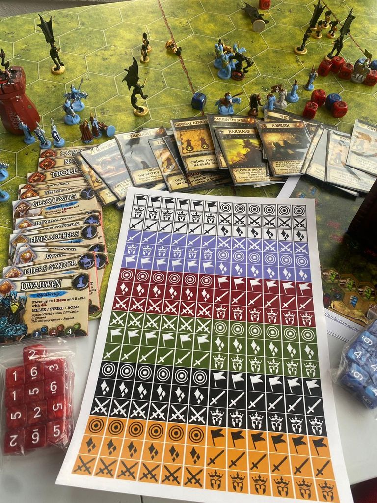DICE STICKERS BL2 | BattleLore: Second Edition