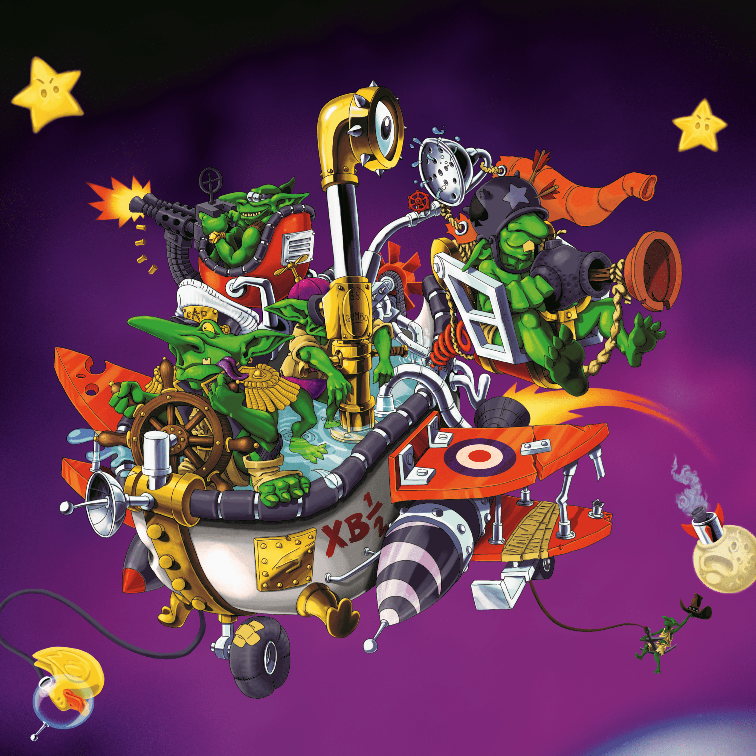 Cover art for Galactic Goblin Grudge