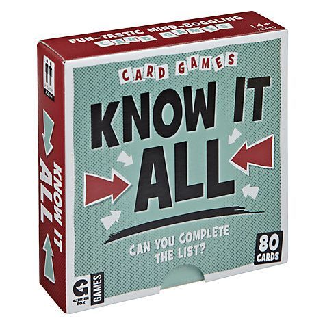 Know It All cover art