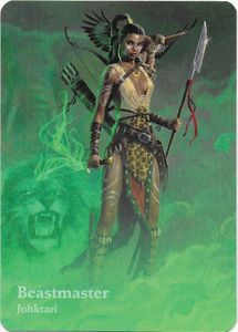 Mage Wars: Johktari Beastmaster Alternate Art Promo Card