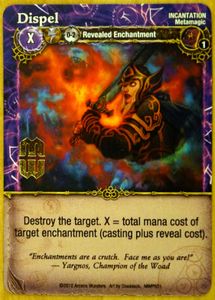 Mage Wars: Dispel Promo Card