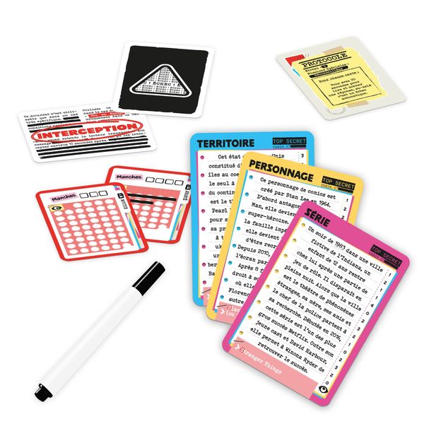 Opération Zèbre, Big Moustache Games, 2025 — a sample of game material (image provided by the publisher)