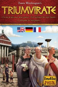 Triumvirate board game box cover