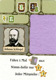Bier Pioniere: Johann Schlegel Promo card