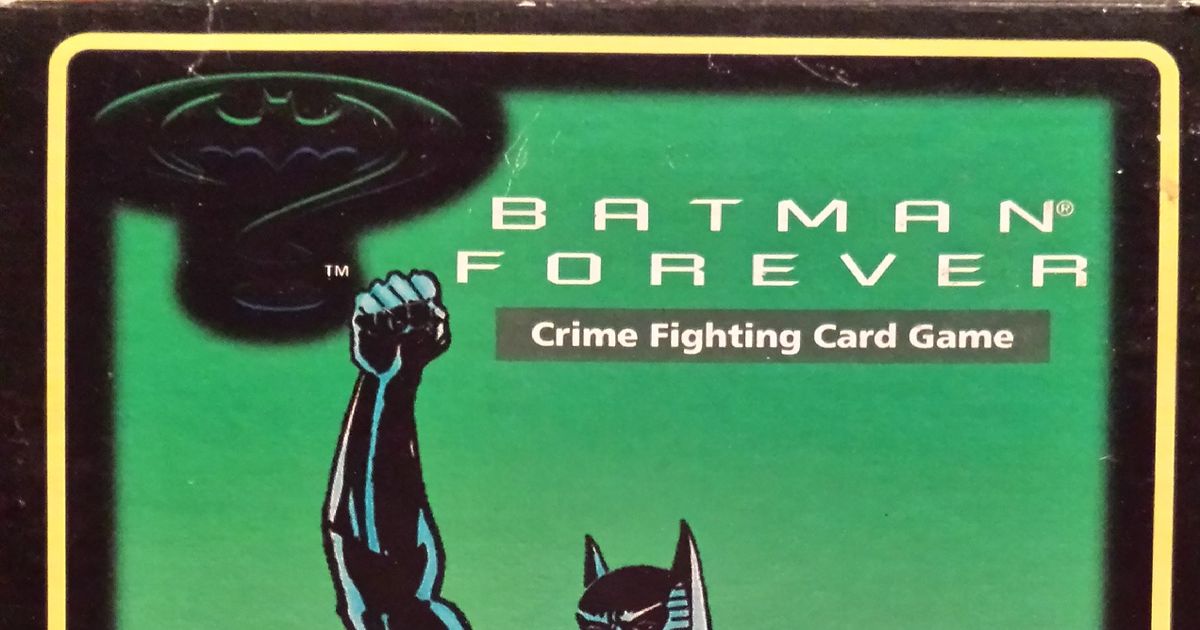 Batman Forever: Crimefighting Card Game | Board Game | BoardGameGeek