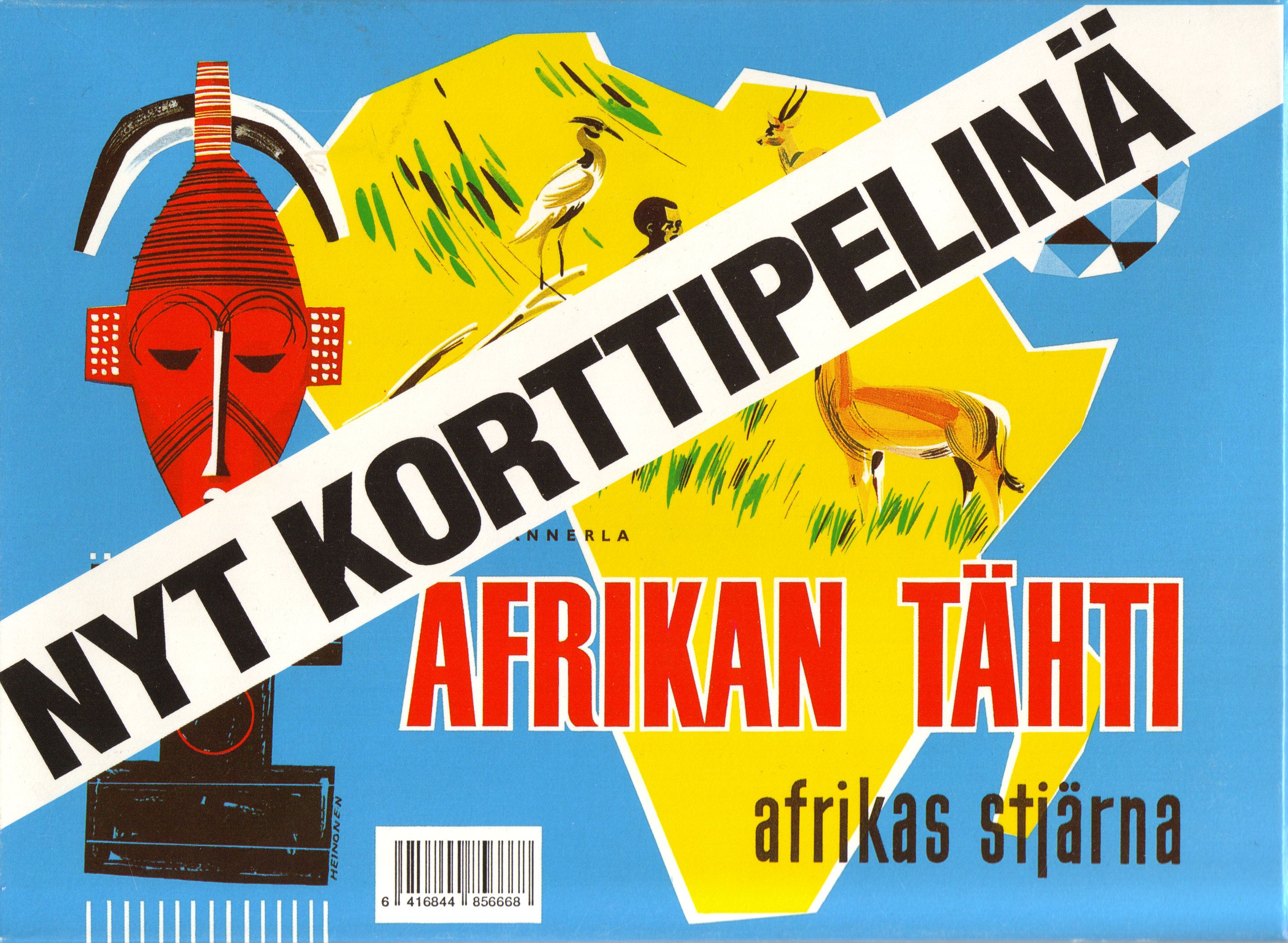 Afrikan tähti korttipeli box art
