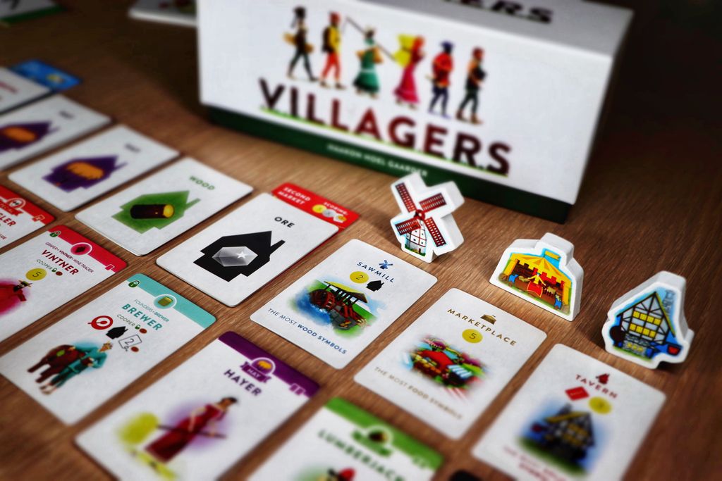 Illustration 7 de Villagers - Card drafting & village building for 1-5 players