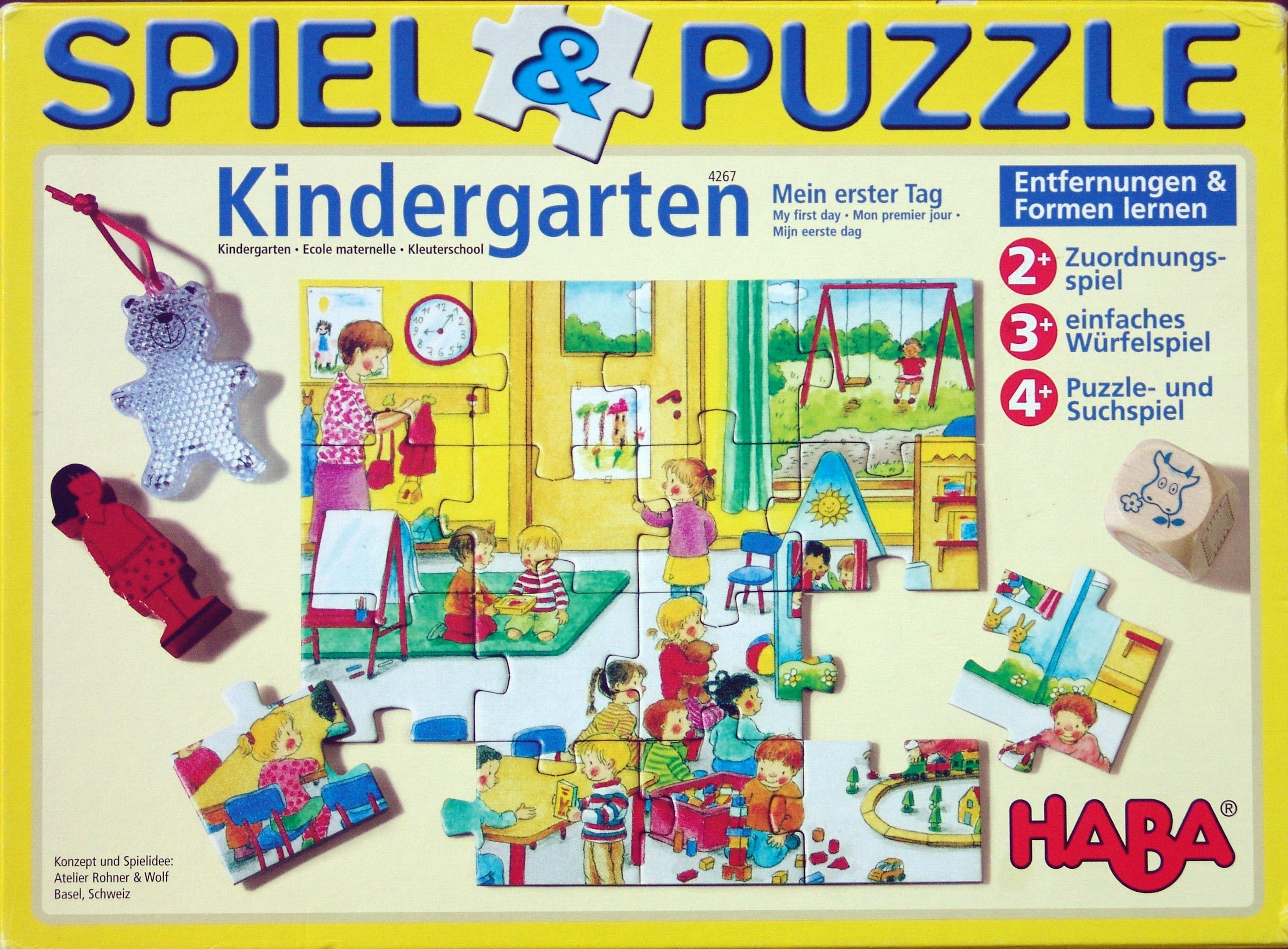 Kindergarten Spiel & Puzzle cover art