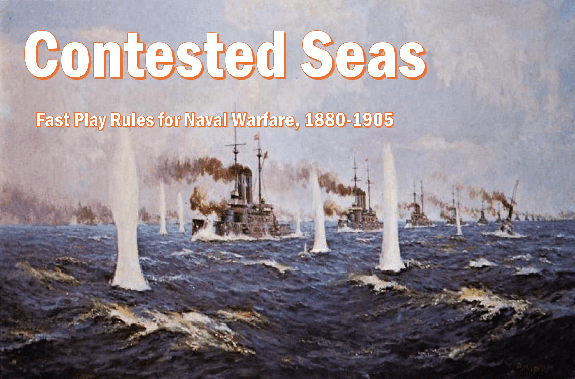 Cover art for Contested Seas