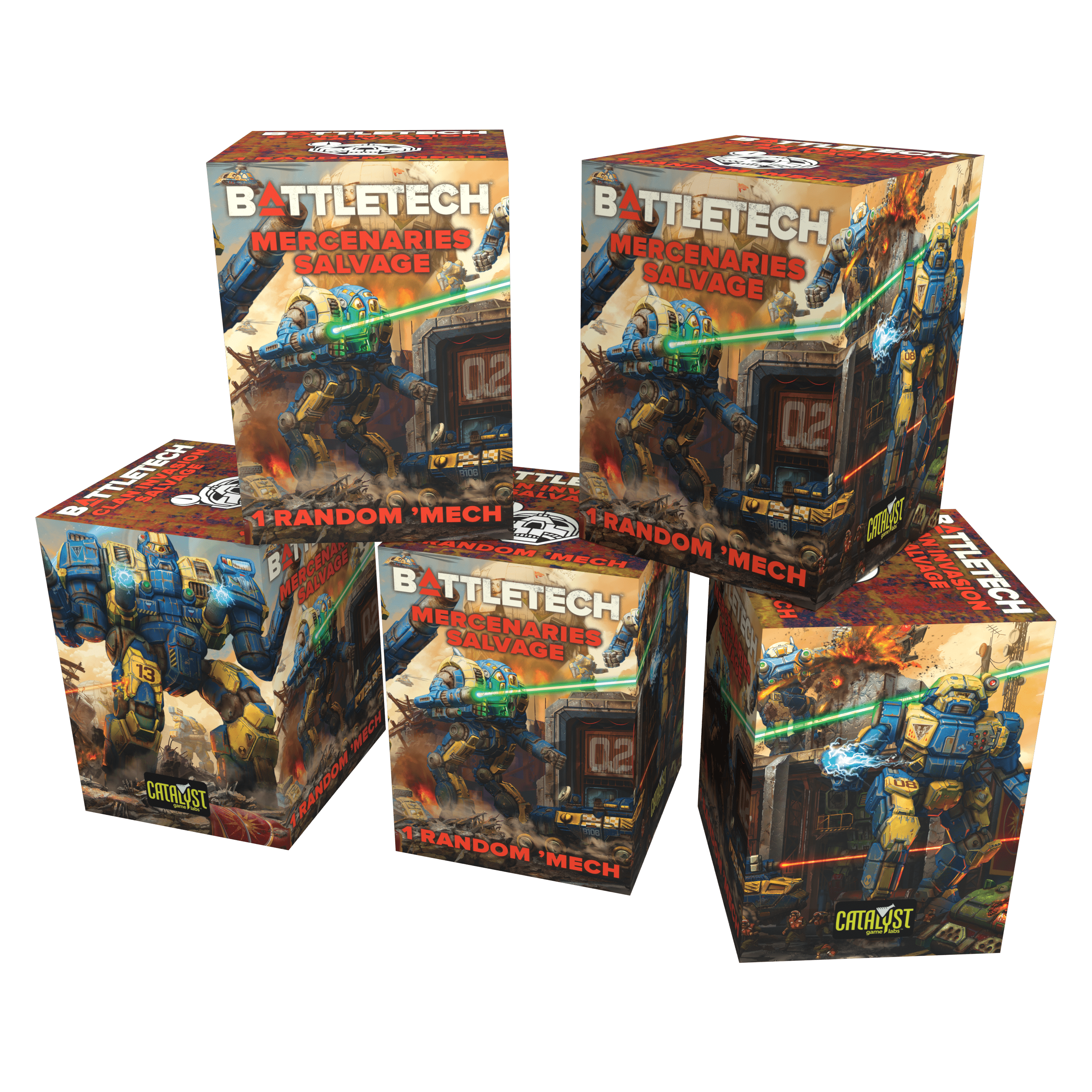 Battletech: Salvage Box – Mercenaries