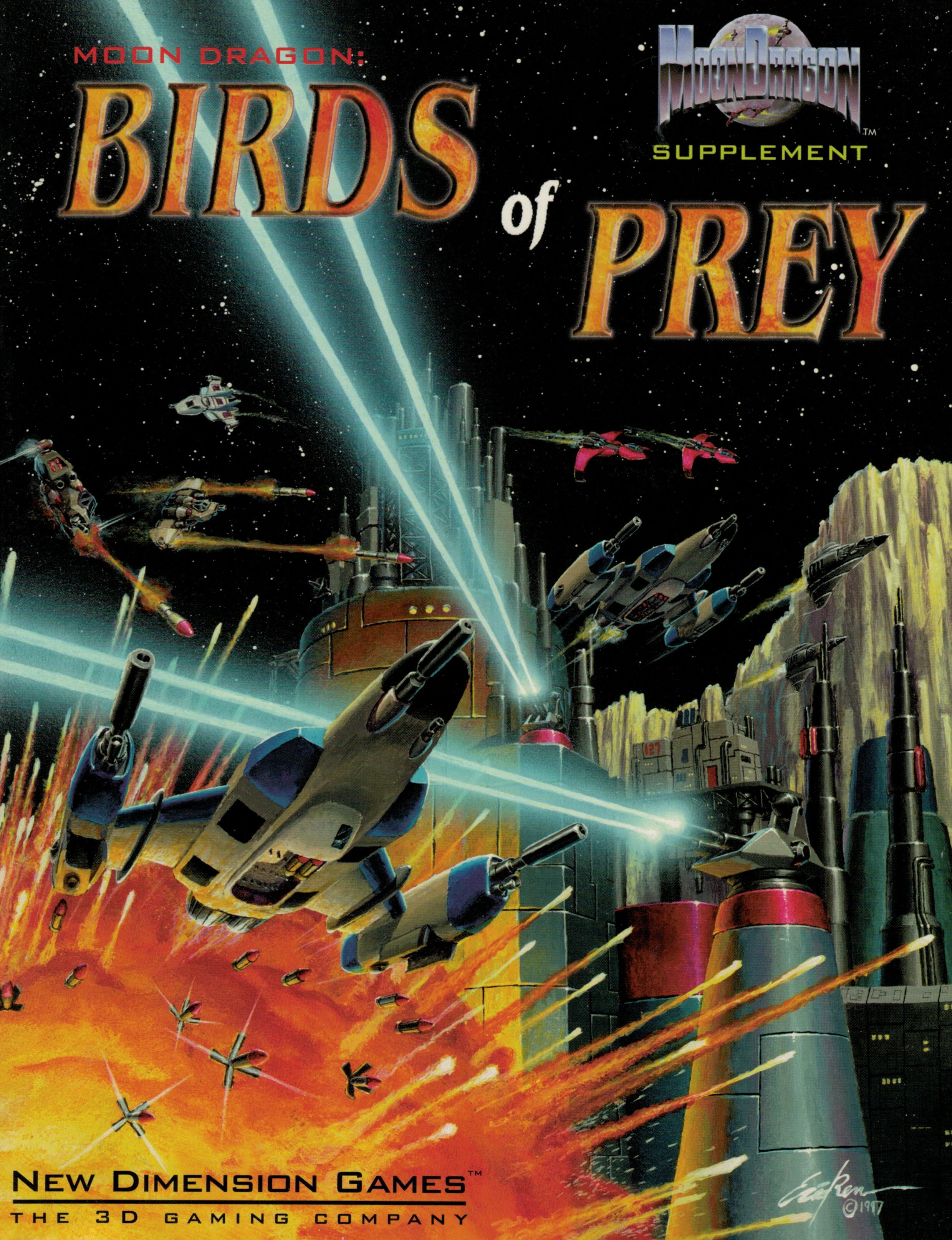 Moon Dragon: Birds of Prey cover art