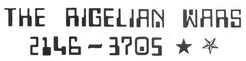 The Rigelian Wars 2146-3705