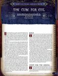 RPG Item: The Cure for Evil