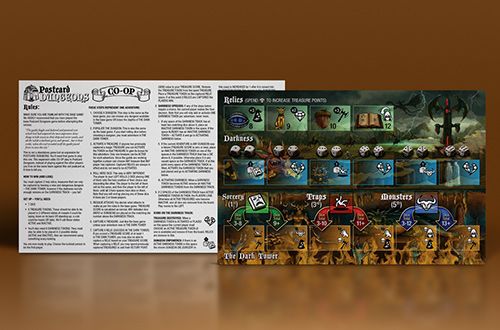 Postcard DUNGEONS CO-OP