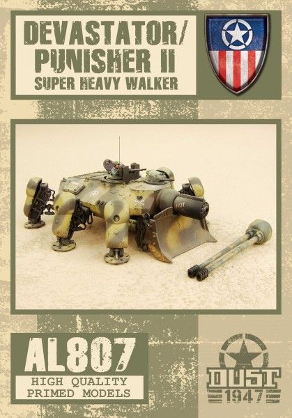 Dust 1947: Devastator / Punisher II – Super Heavy Walker cover