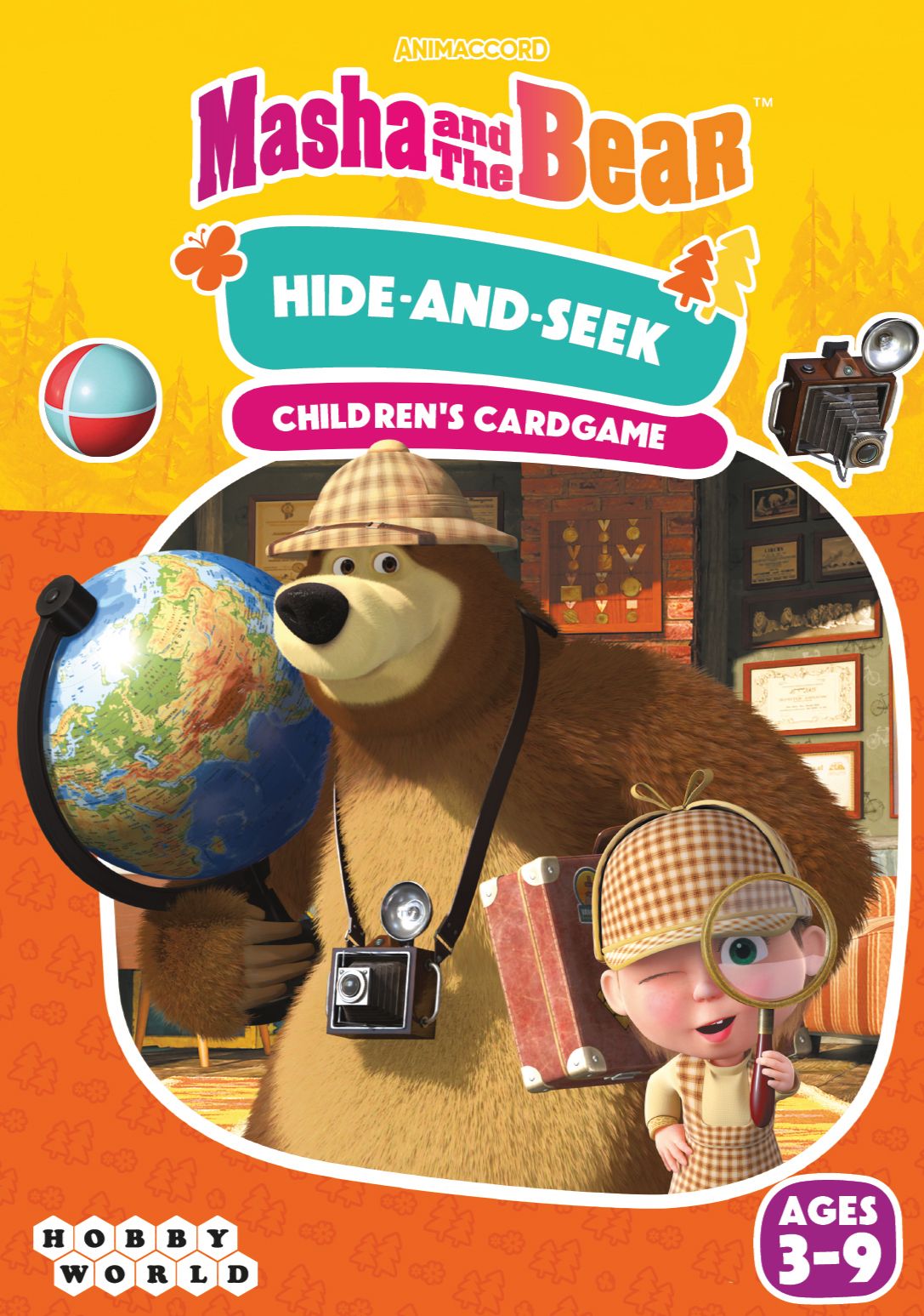 Cover art for Masha and The Bear: Hide-and-Seek