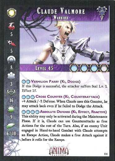 Anima Tactics: Claude Valmore