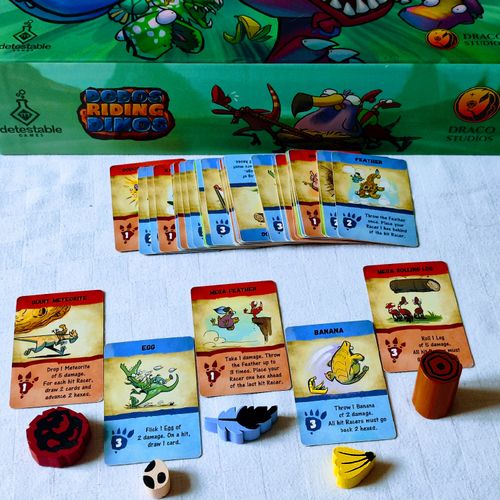 Dodos Riding Dinos - My favourite racing game in Mario Kart