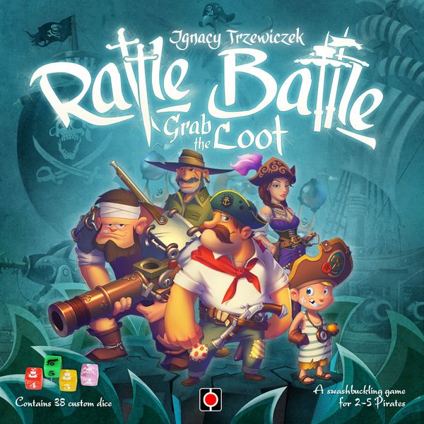 Rattle, Battle, Grab the Loot, Portal Games, 2015 (image provided by the publisher)
