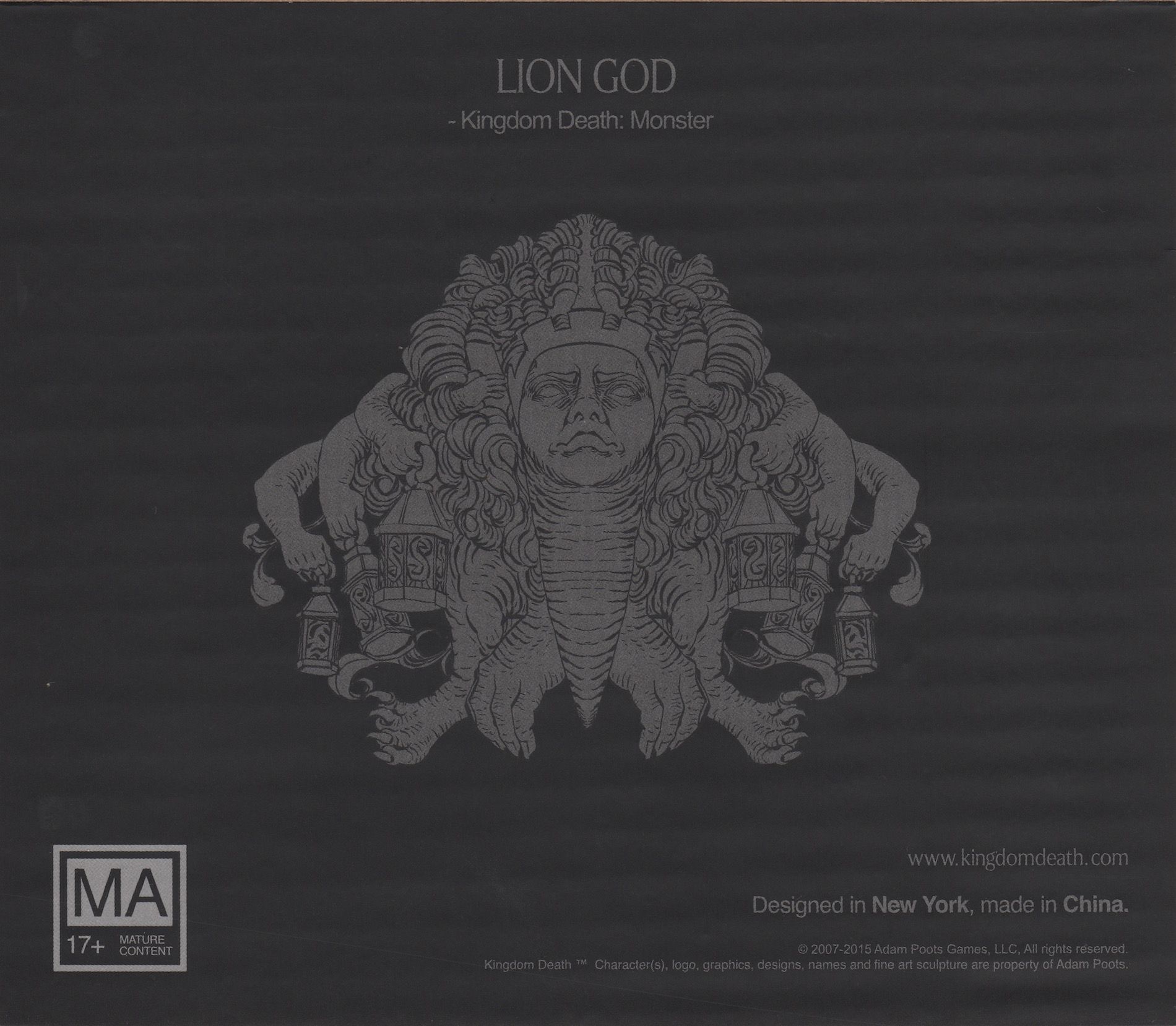 Kingdom Death: Monster – Lion God Expansion cover art