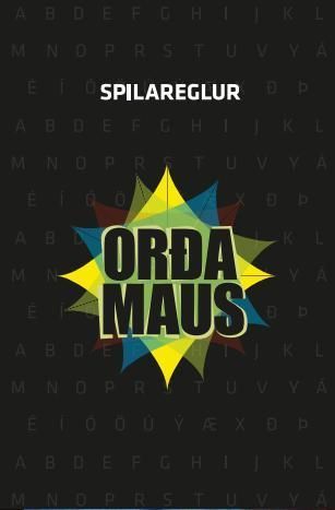 Orðamaus cover art