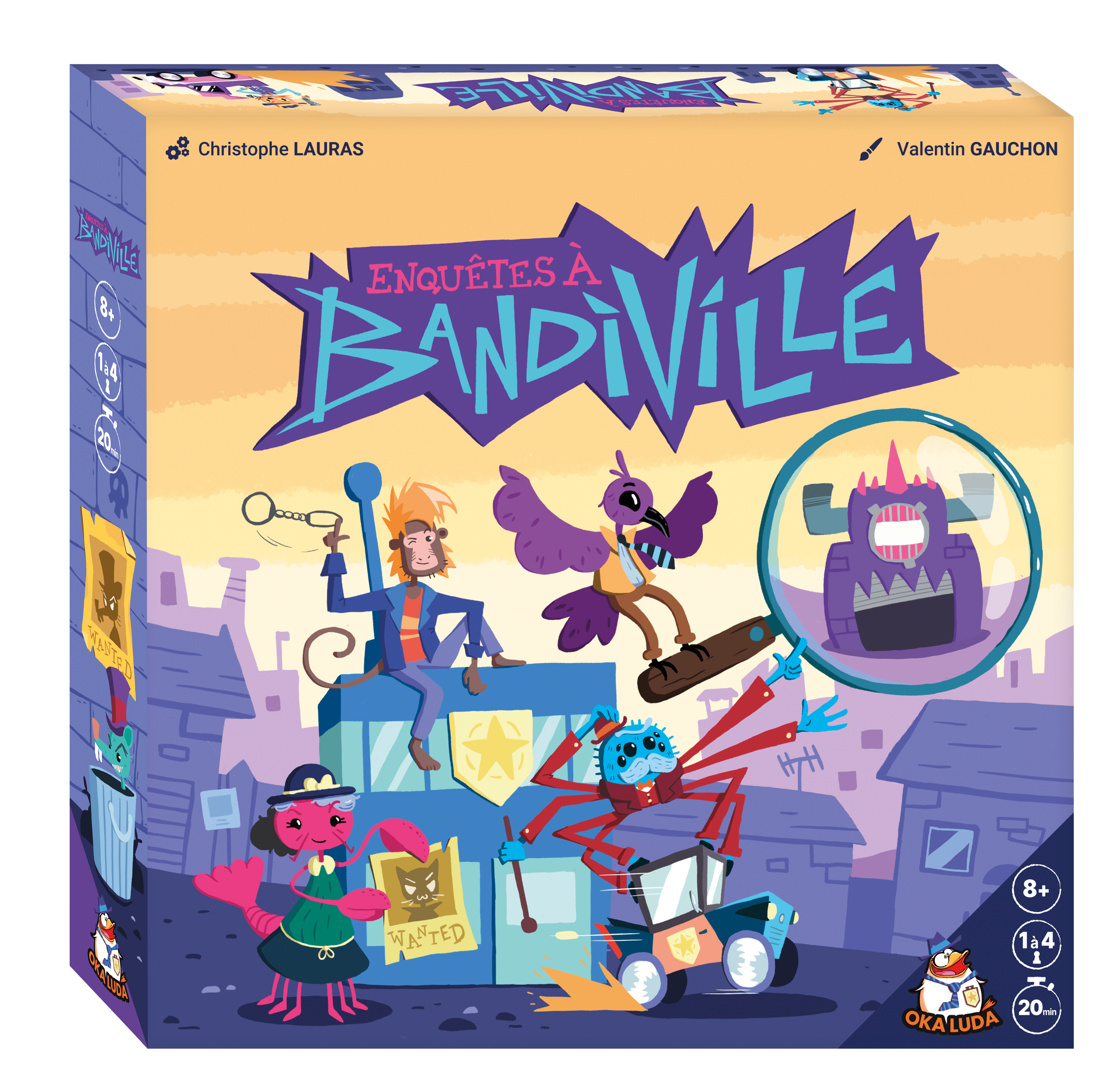 Cover art for Enquêtes à Bandiville