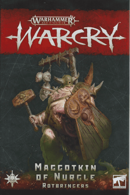 Warhammer Age of Sigmar Warcry Maggotkin Of Nurgle Rotbringers Card Pack 