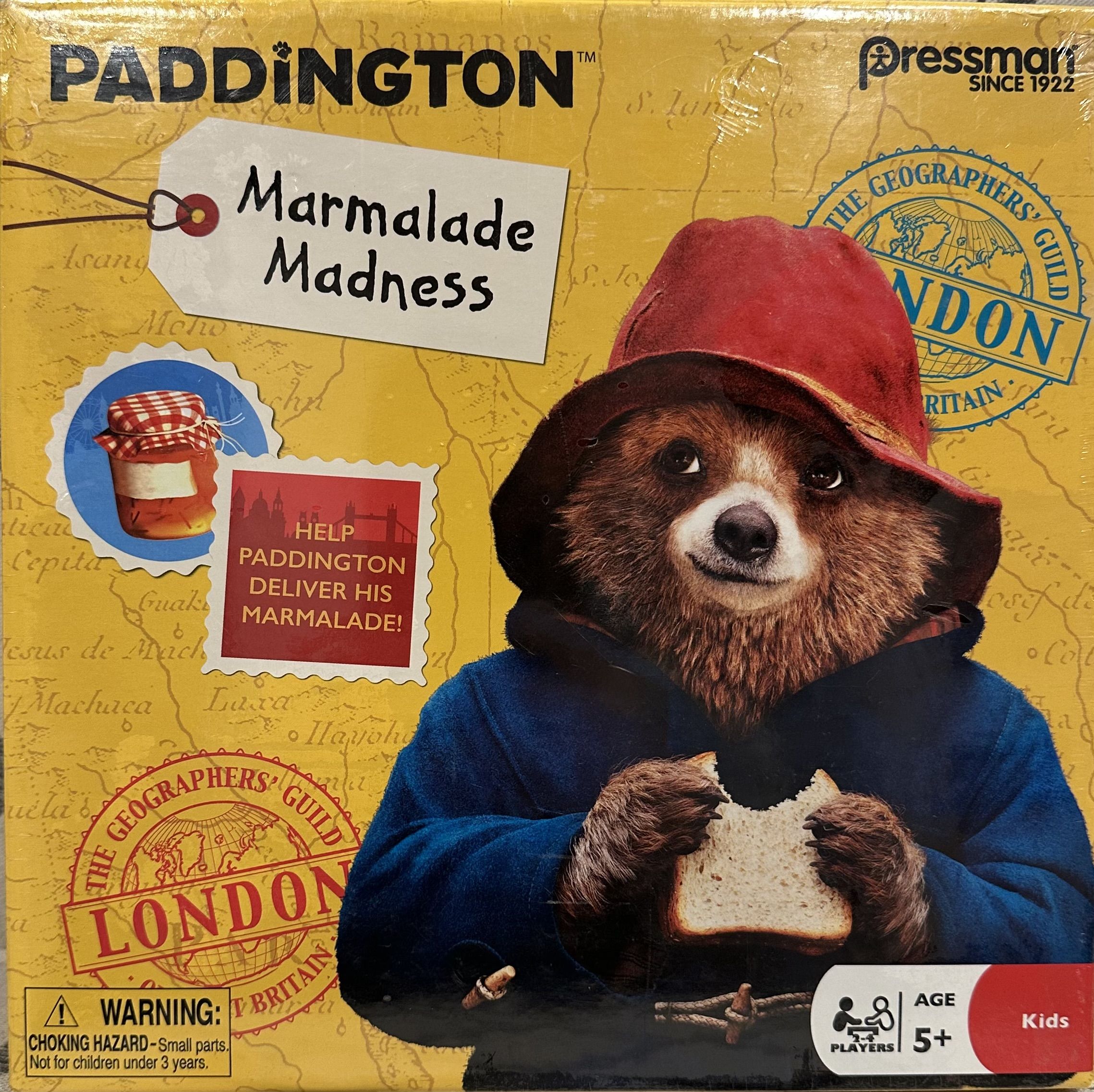 Cover art for Paddington: Marmalade Madness