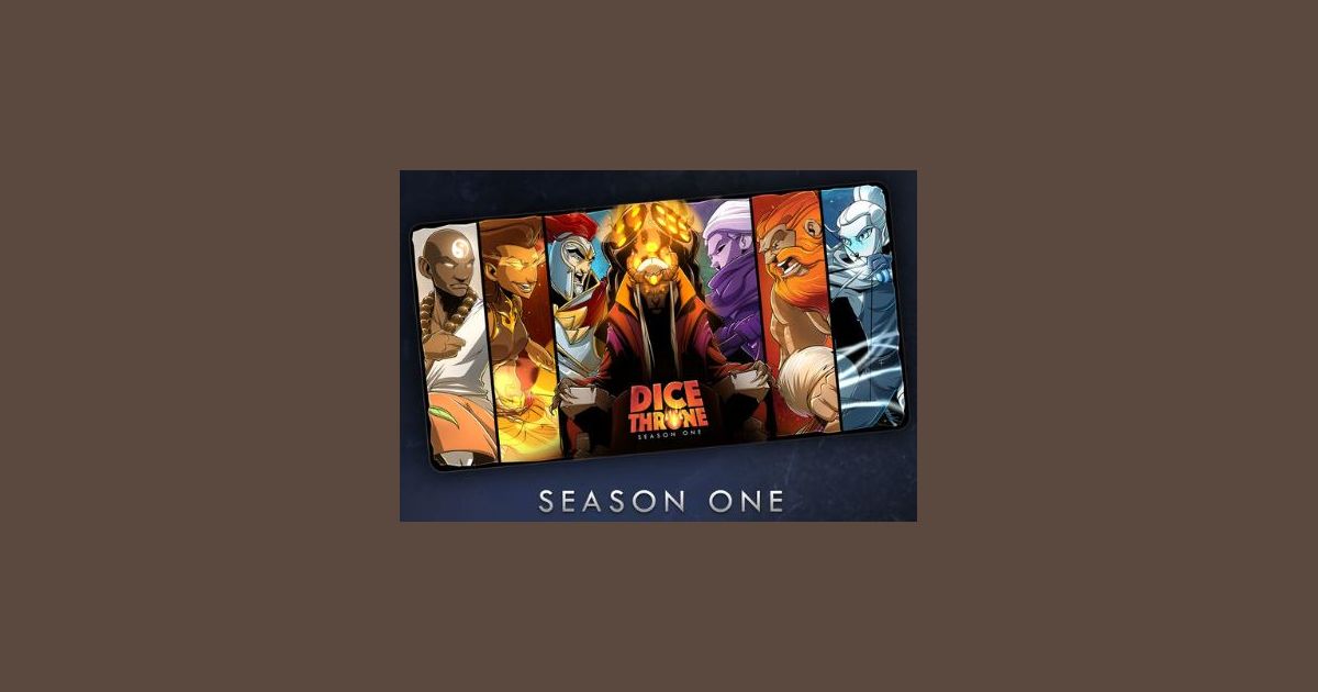Dice Throne Season One Playmat Board Game Accessory BoardGameGeek